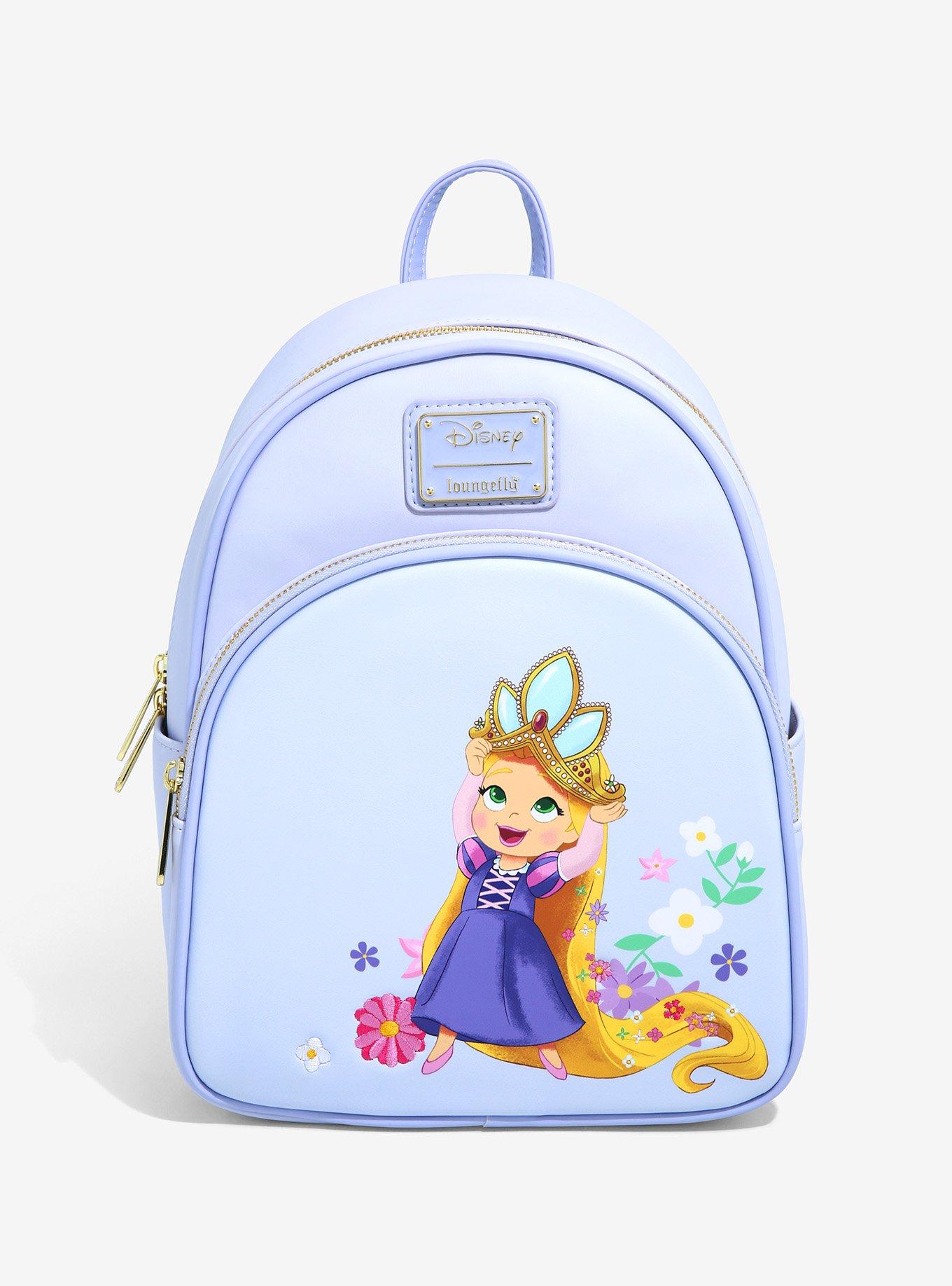 Loungefly Disney Tangled Young Rapunzel in Tiara Mini Backpack - BoxLunch Exclusive