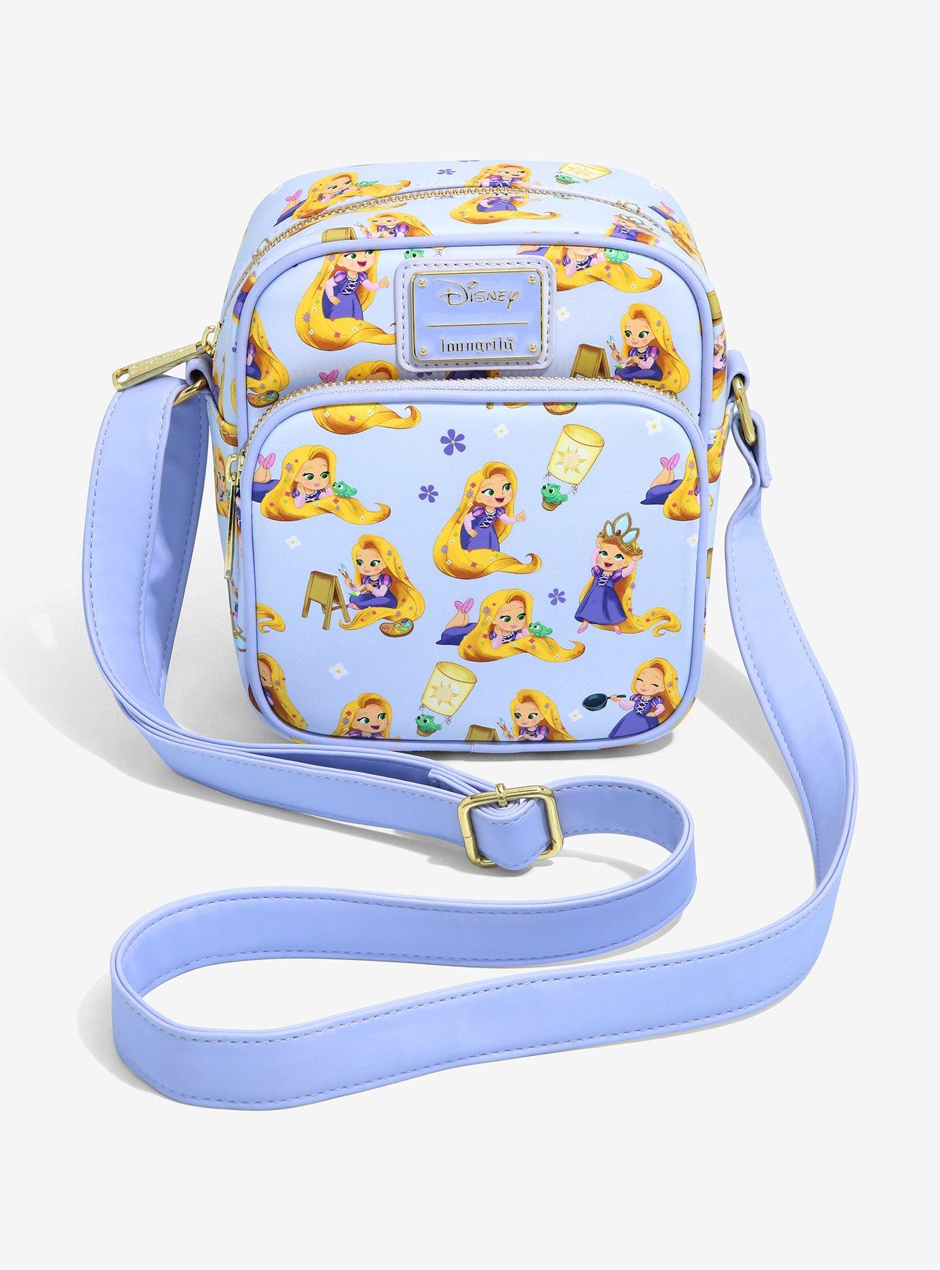 Buy Your Loungefly Tangled Rapunzel Cosplay Crossbody Bag (Free Shipping) -  Merchoid