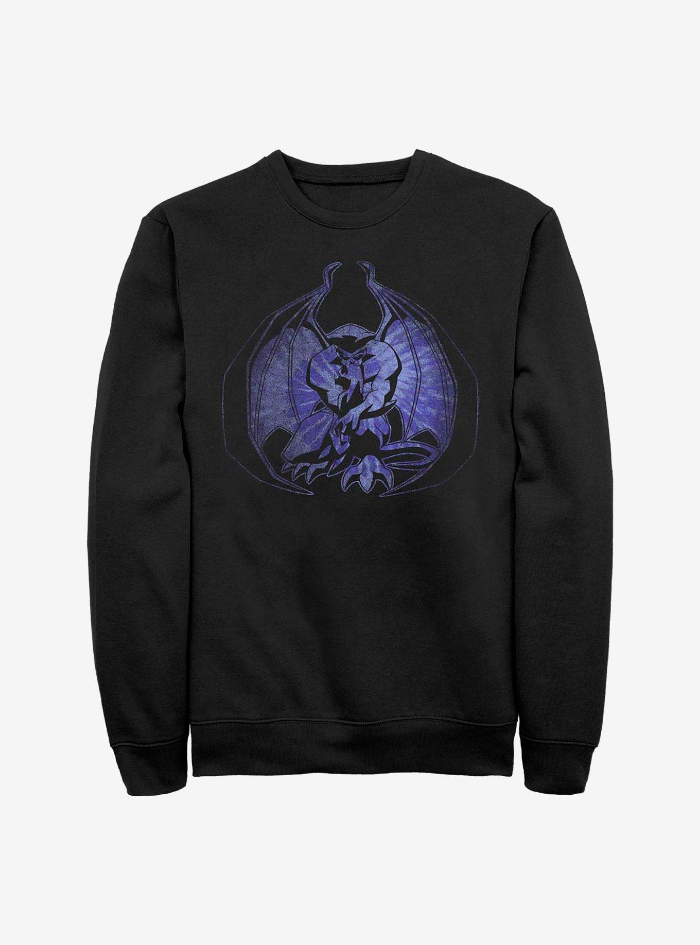 Disney Gargoyles Goliath Tie Dye Fill Crew Sweatshirt