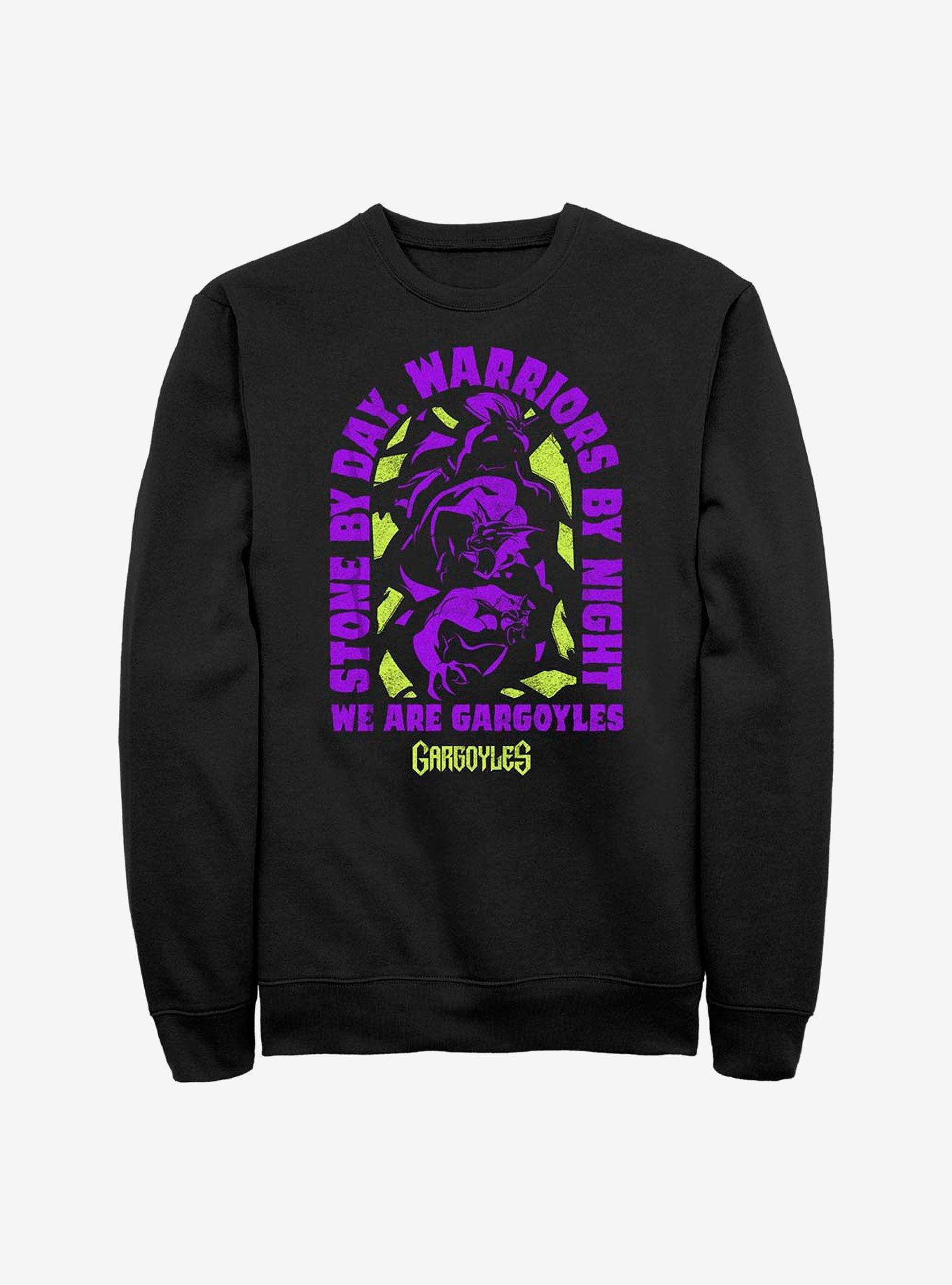 Disney Gargoyles Stone By Day Crew Sweatshirt, , hi-res
