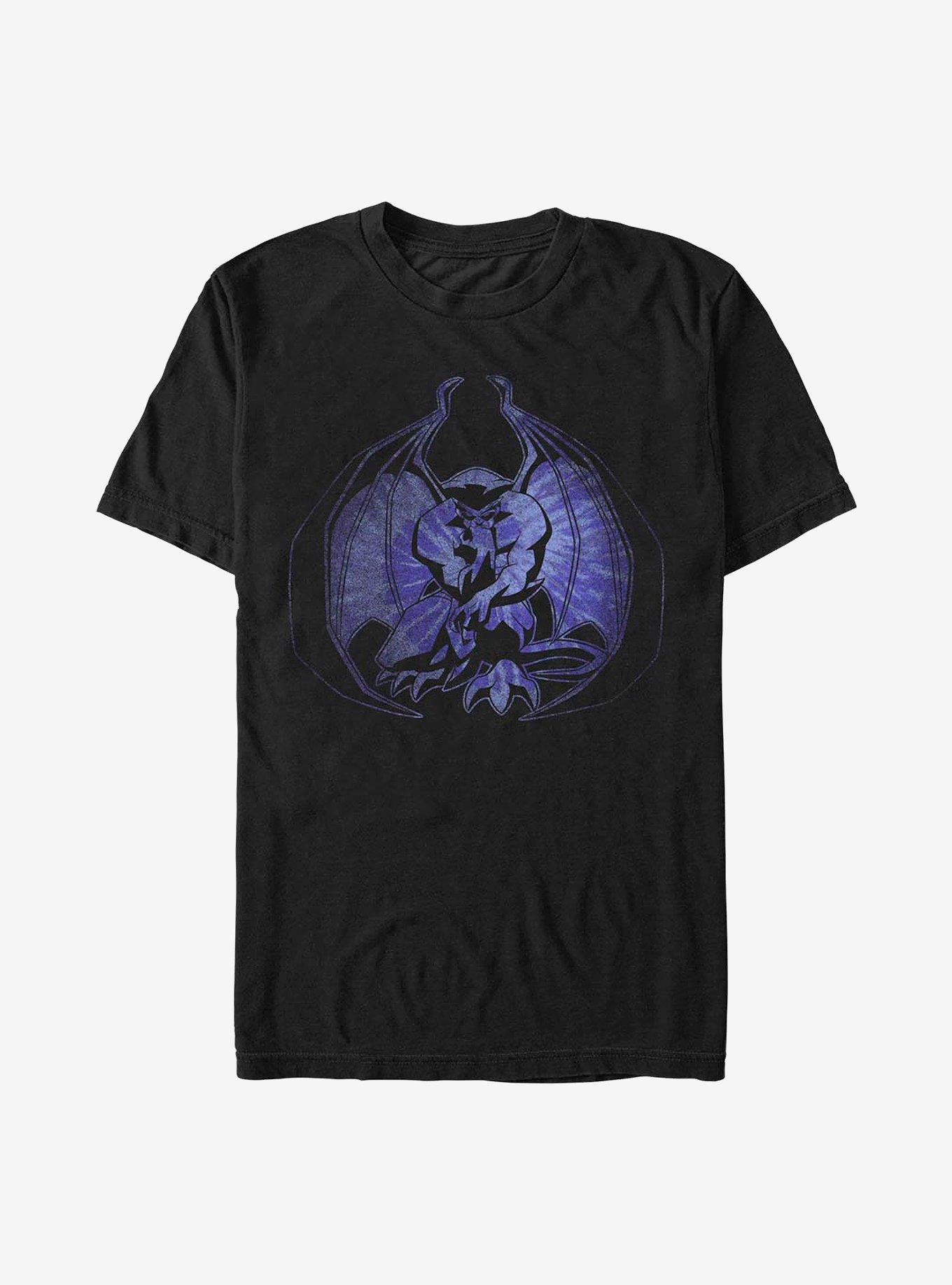 Disney Gargoyles Goliath Tie Dye Fill T-Shirt, BLACK, hi-res