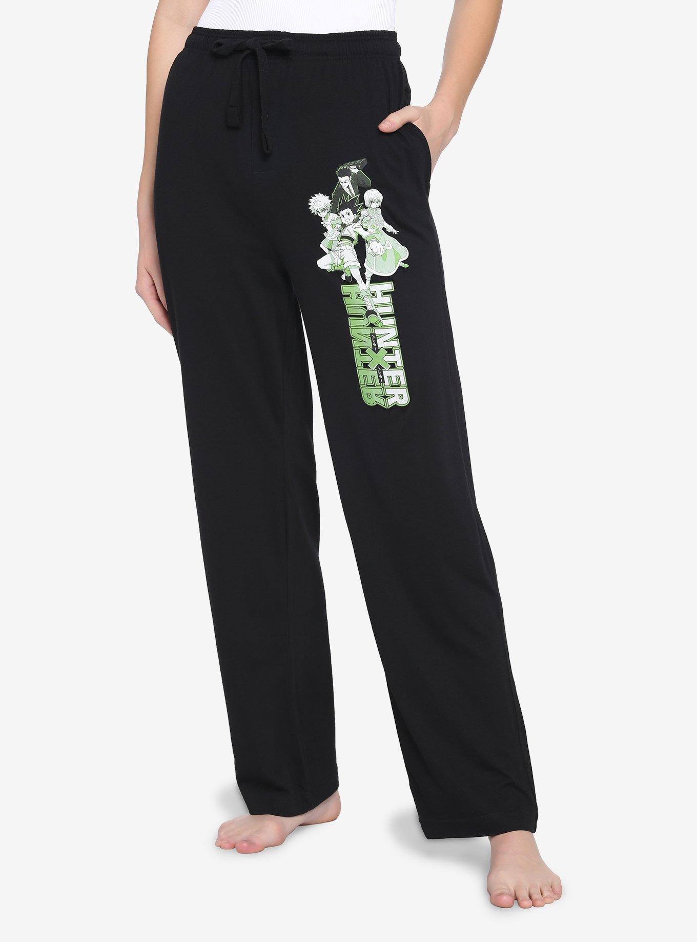 Hunter X Hunter Green Group Pajama Pants Hot Topic