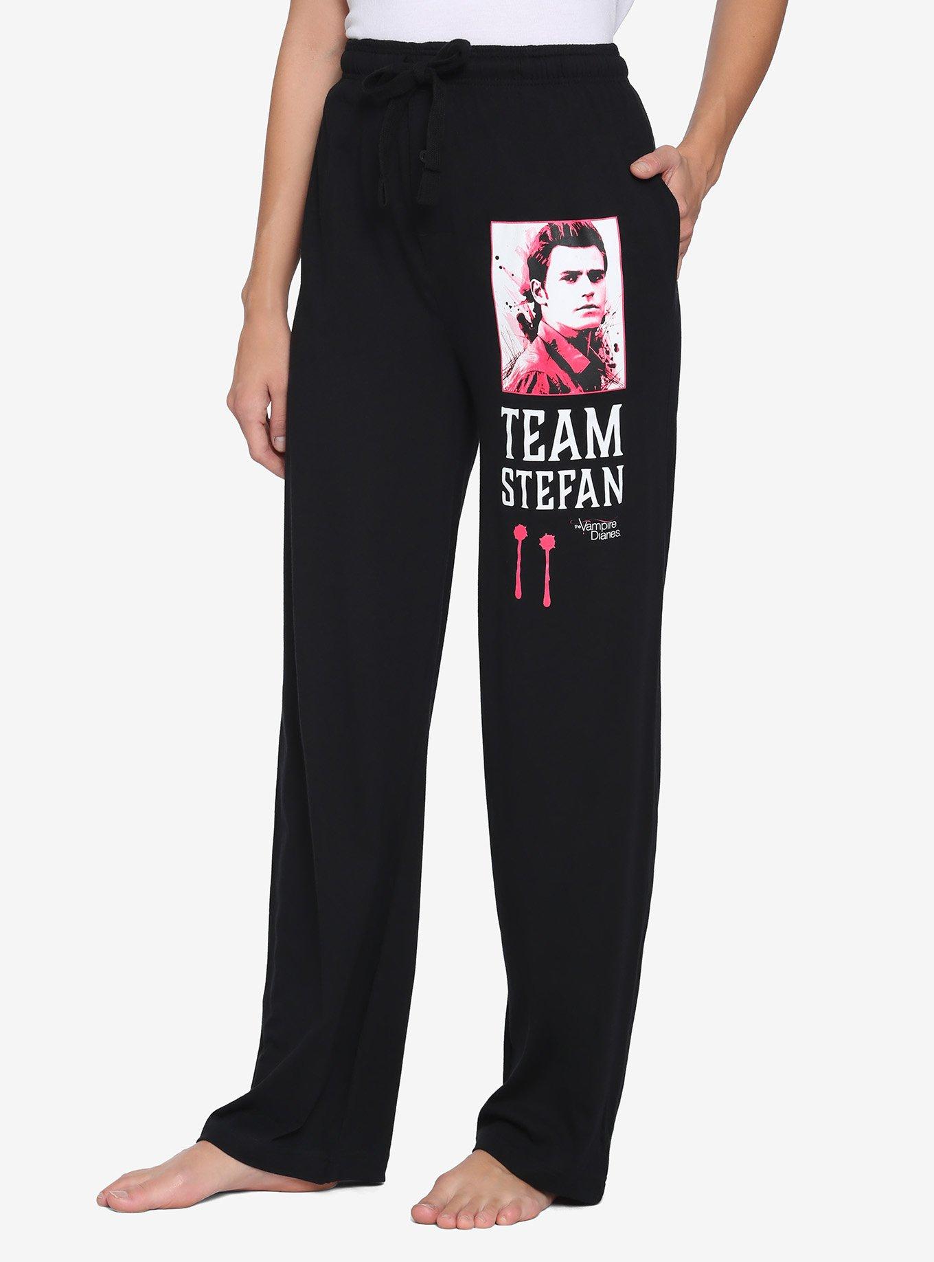 The Vampire Diaries Team Stefan Pajama Pants Hot Topic