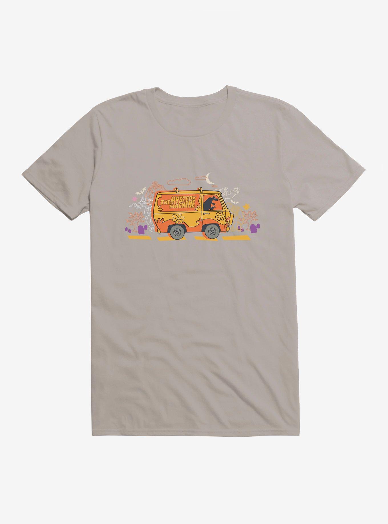 Scooby-Doo Halloween Mystery Machine T-Shirt, LIGHT GREY, hi-res