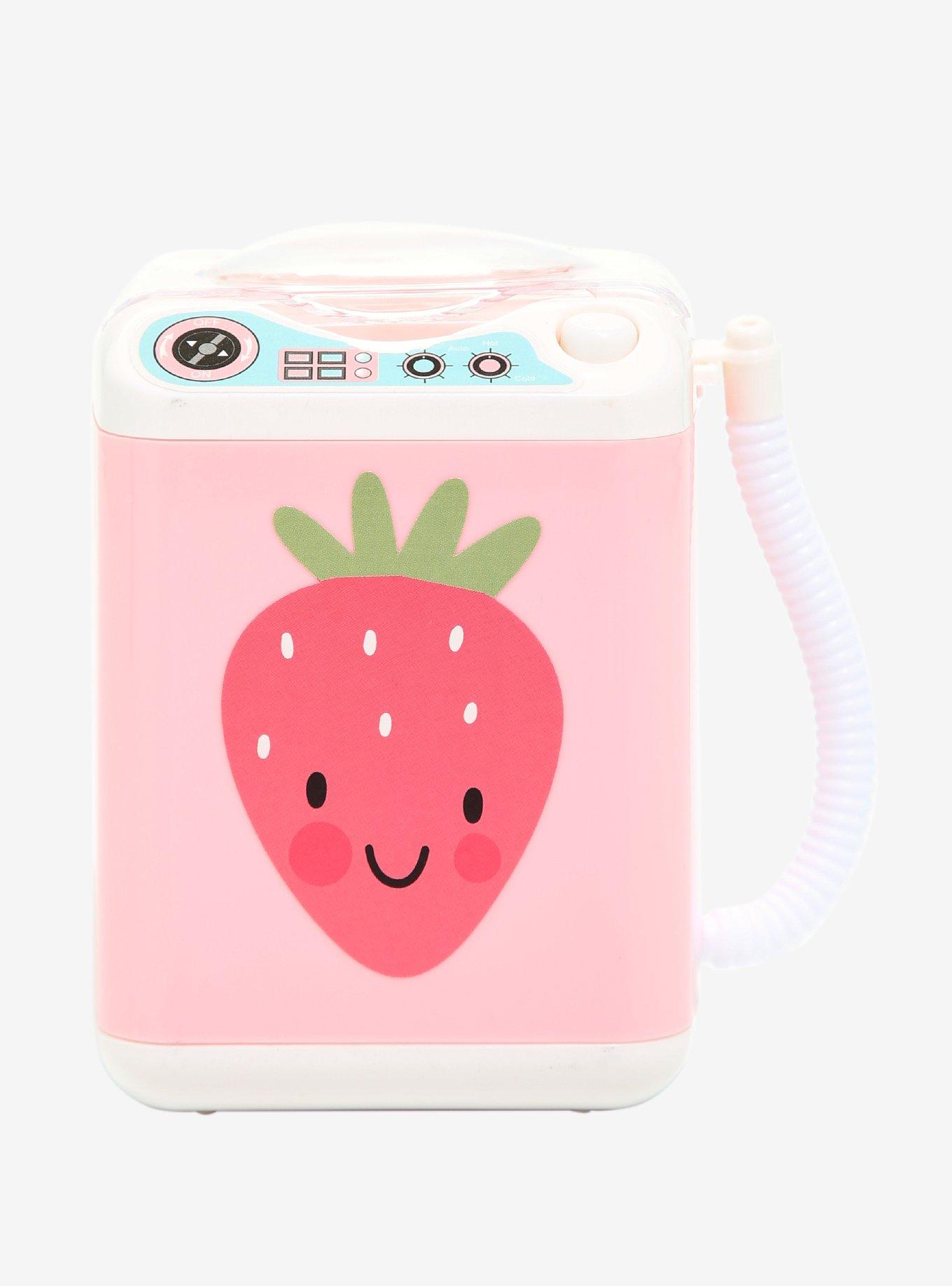 Makeup Sponge Strawberry Washing Machine, , hi-res