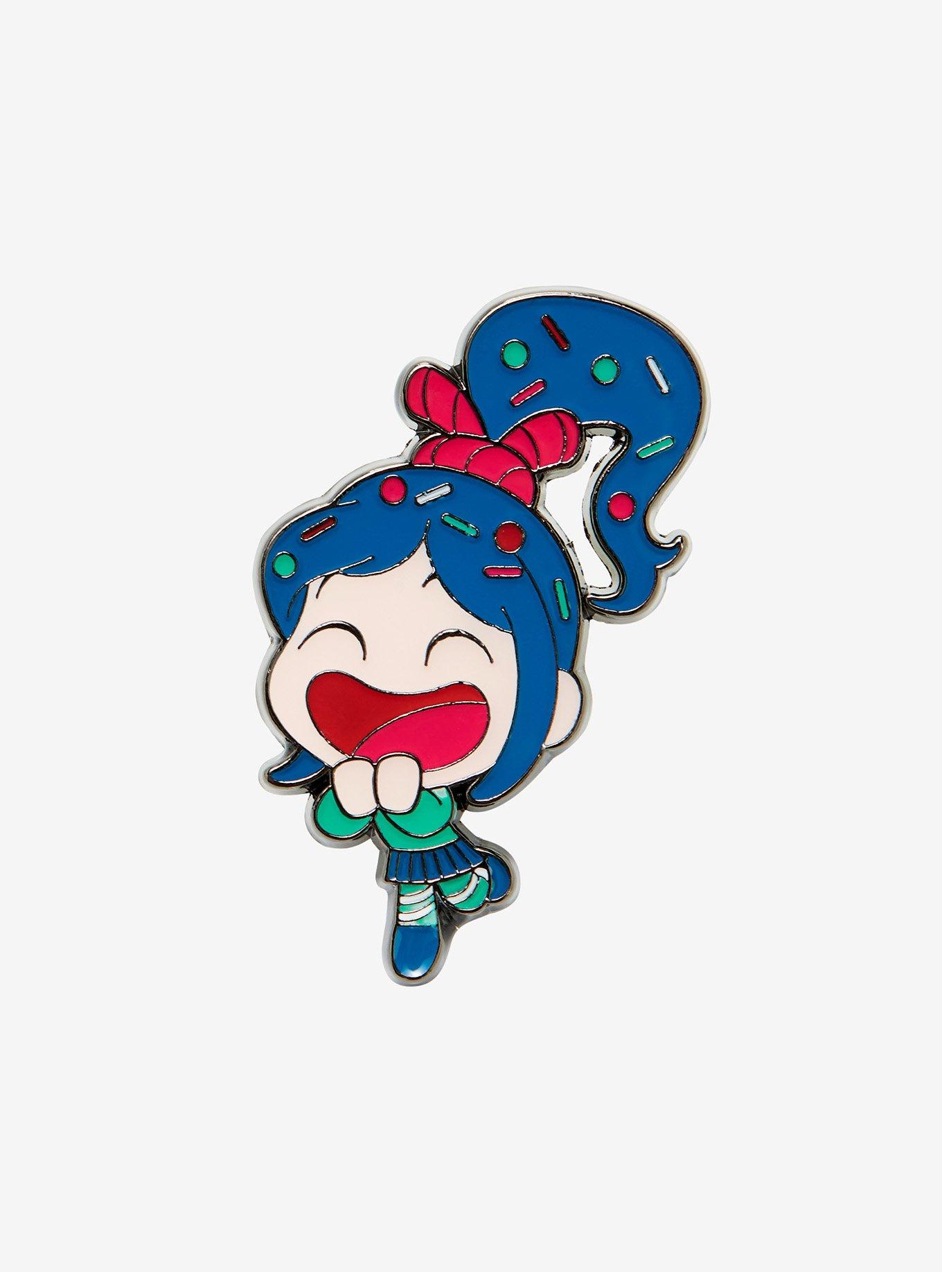 Loungefly Disney Wreck-It Ralph Chibi Vanellope Von Schweetz Enamel Pin, , hi-res