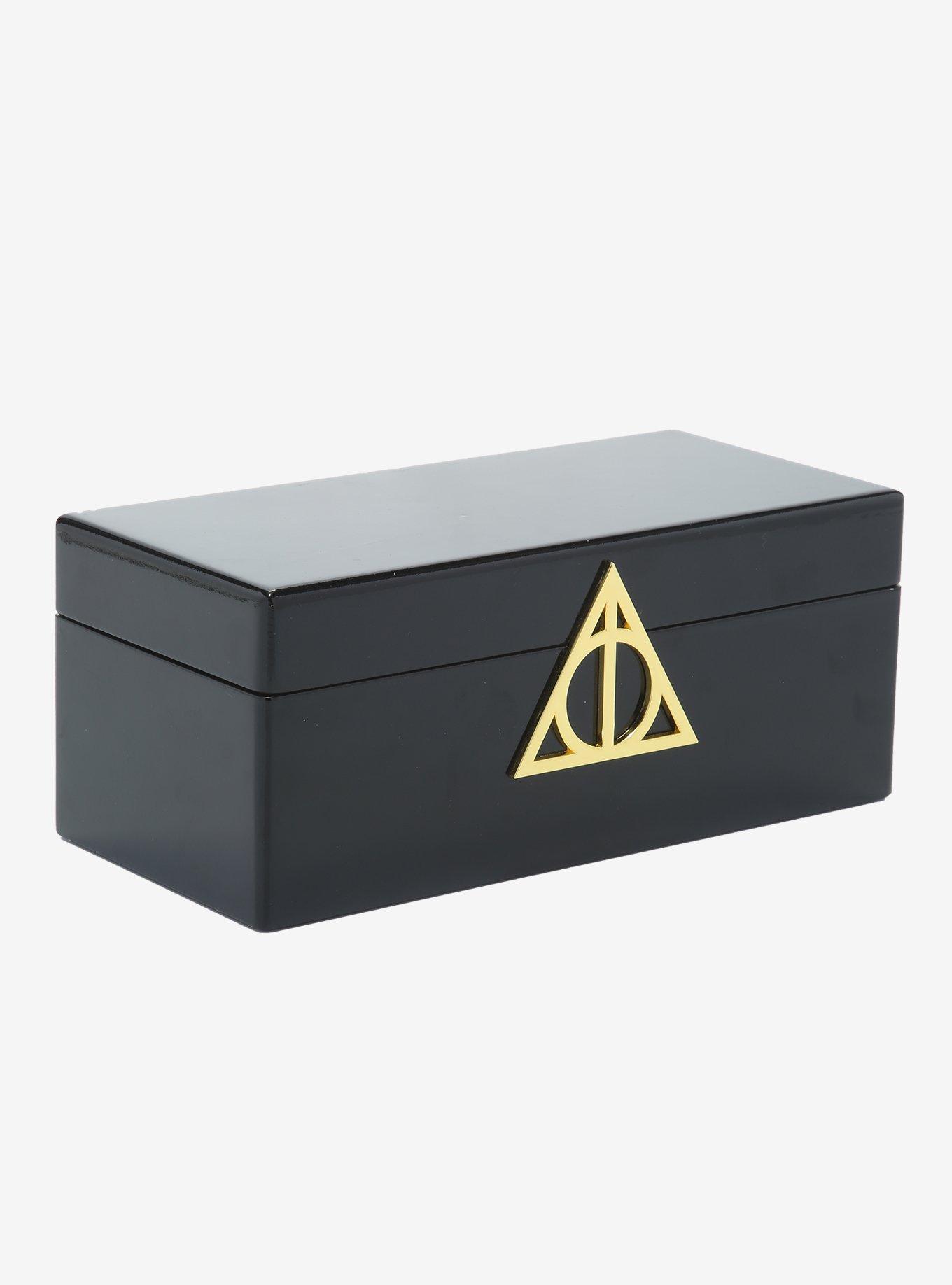  Harry Potter Wizarding World Deathly Hallows Zip Around Travel  Jewelry Box Jewelry Organizer, Officially Licensed : Clothing, Shoes &  Jewelry