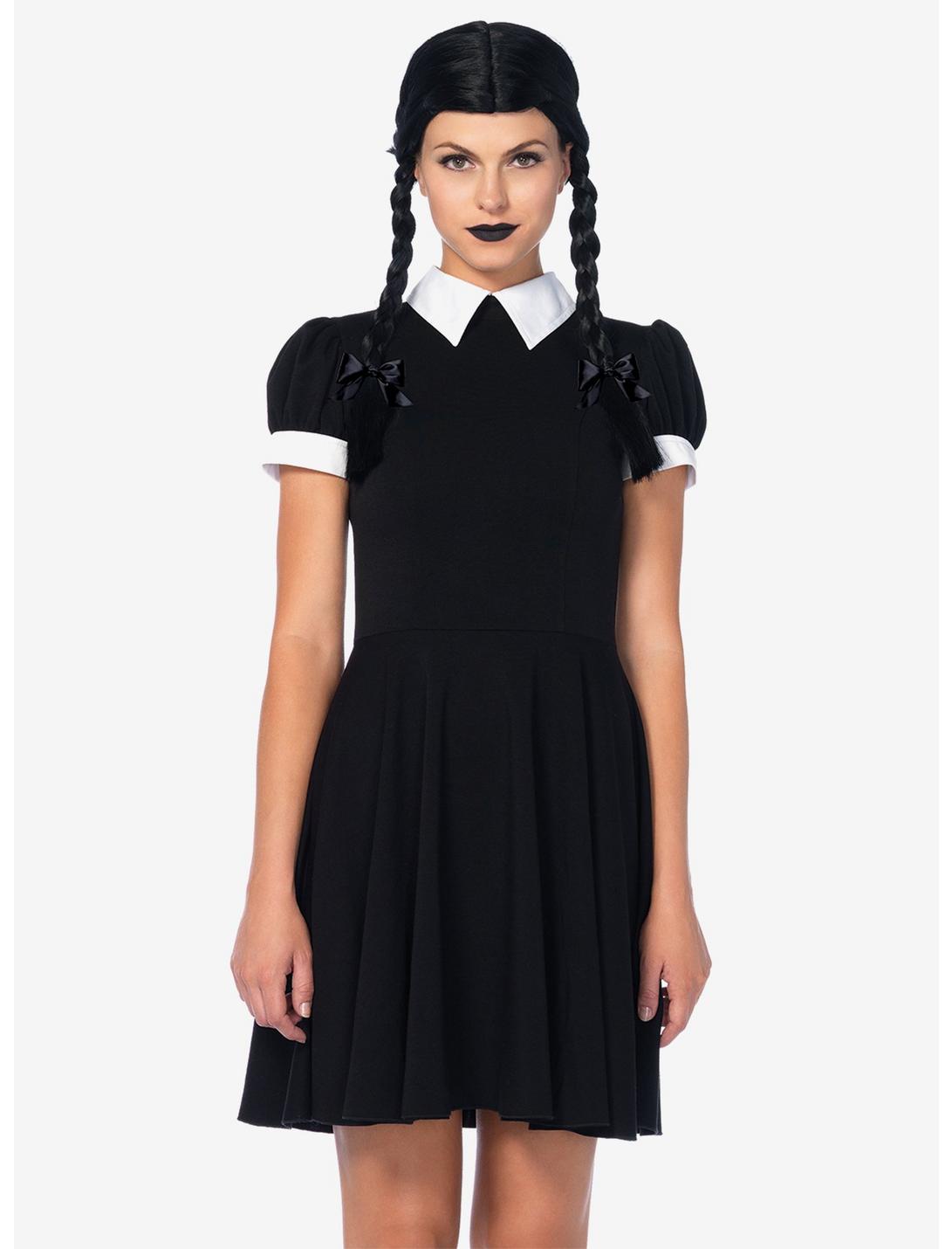 Gothic Darling Classic Collared Dress, , hi-res