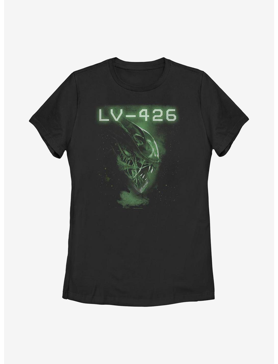 Alien 426 Xenomorph Scan Womens T-Shirt, BLACK, hi-res