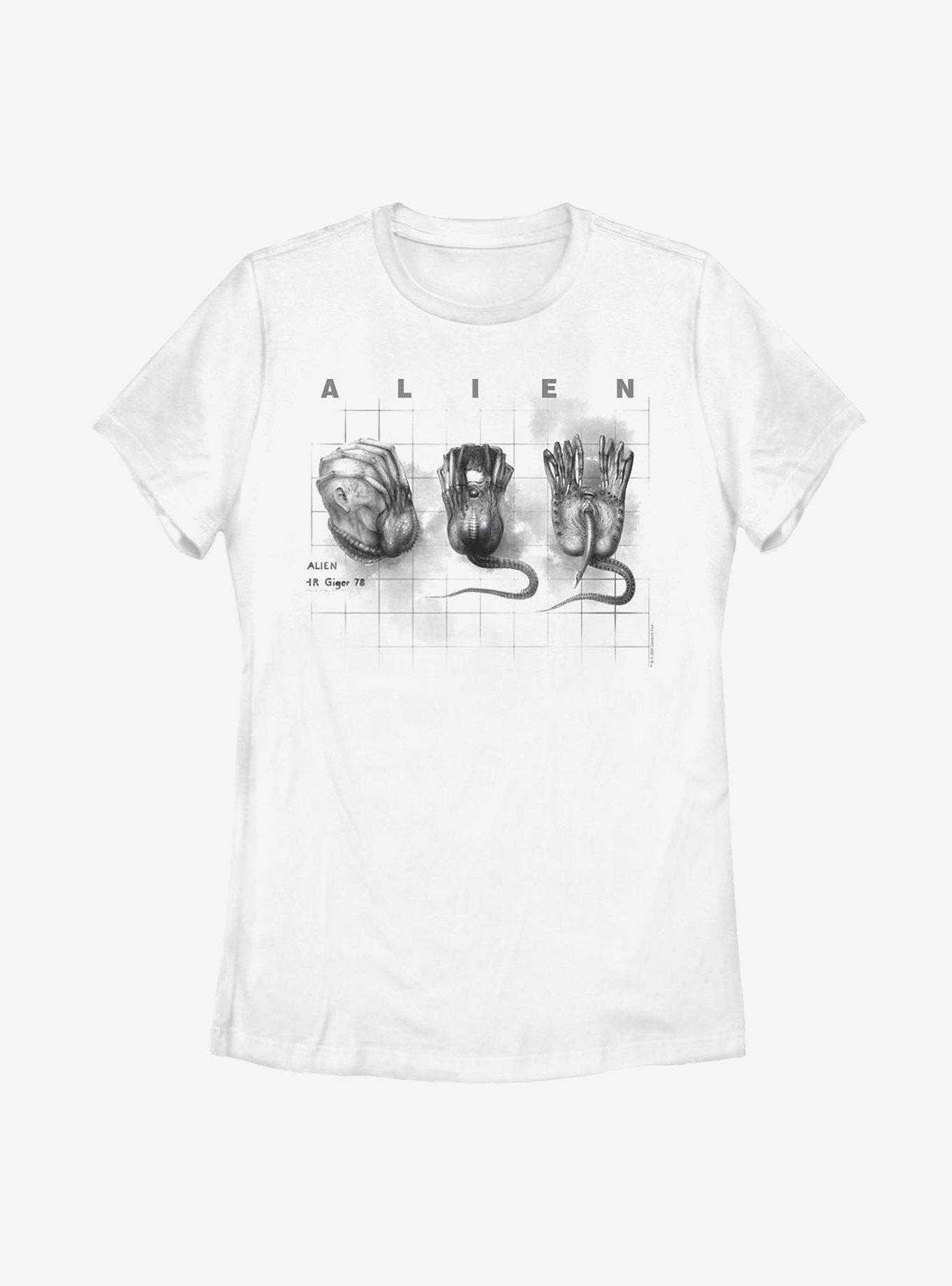 Alien Facehugger Concept Womens T-Shirt, , hi-res