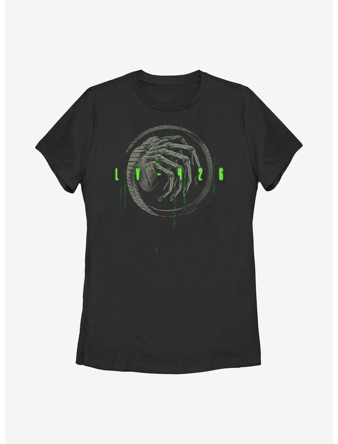 Alien Lv Hugger Womens T-Shirt, BLACK, hi-res