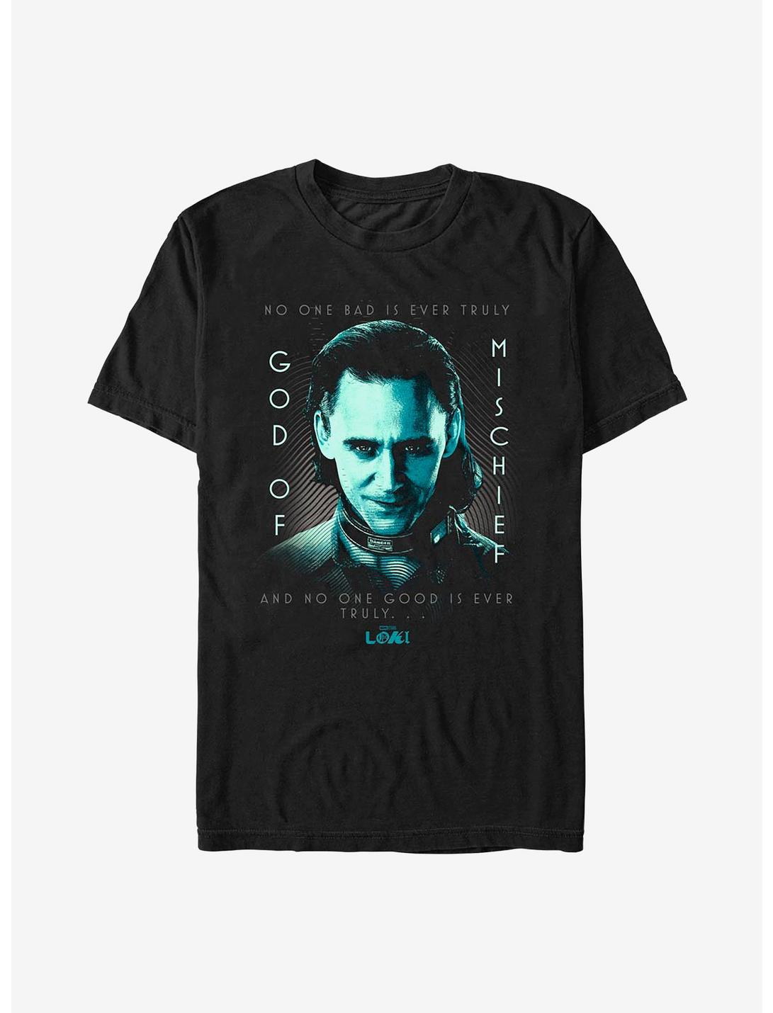 Marvel Loki Good Vs Evil T-Shirt, BLACK, hi-res