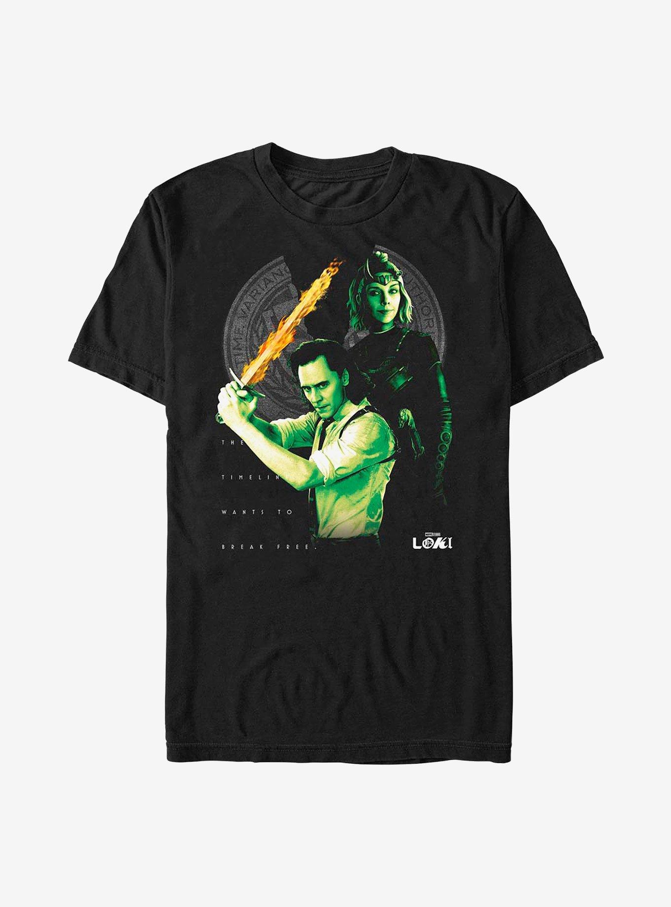 Marvel Loki Time Heroes T-Shirt, , hi-res