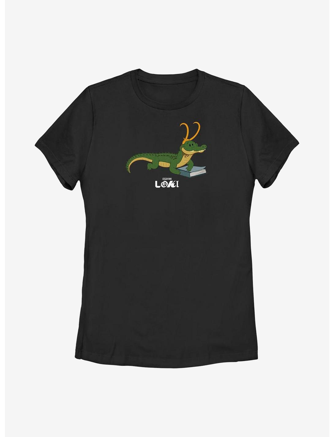 Marvel Loki Gator Loki Hero Womens T-Shirt, BLACK, hi-res