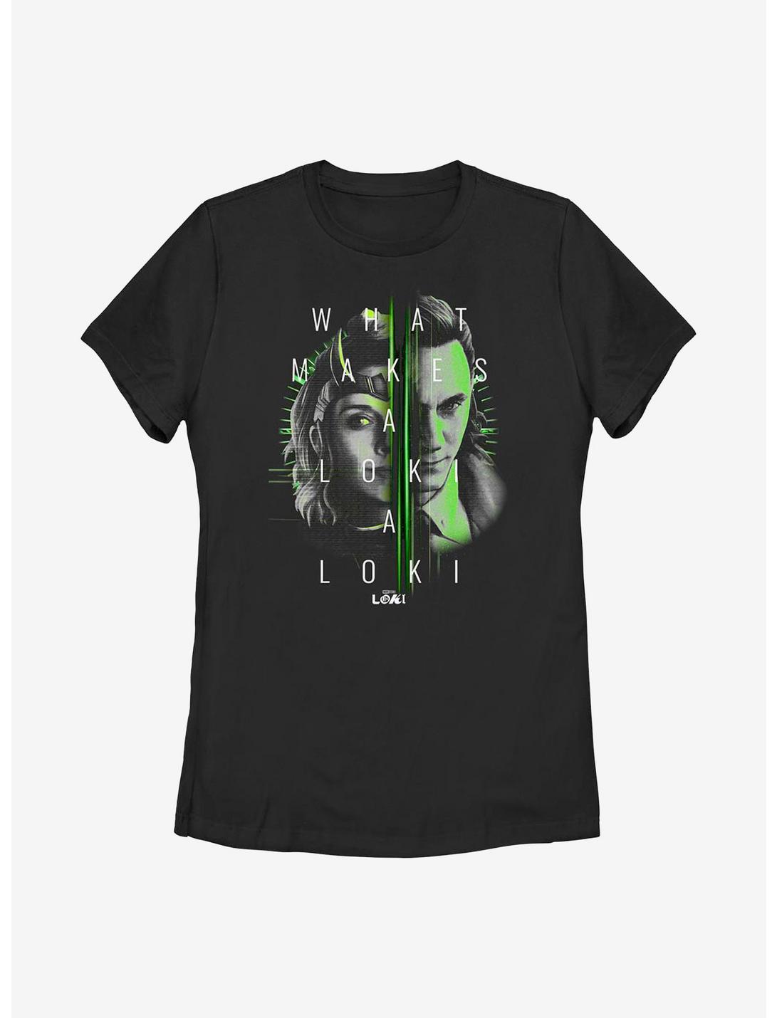 Marvel Loki Sylvie Portrait Womens T-Shirt, BLACK, hi-res