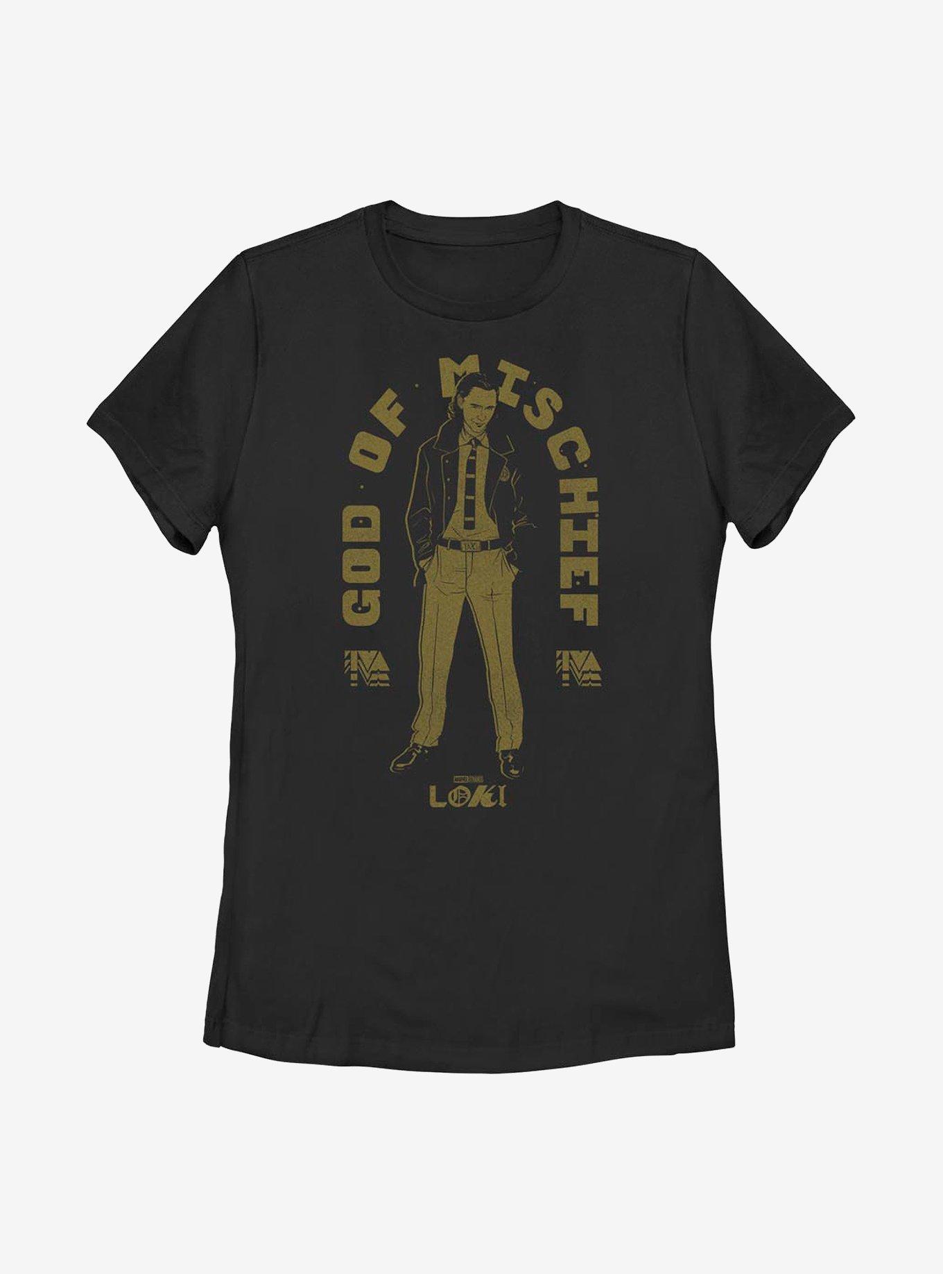 Marvel Loki Mischievous Scamp Womens T-Shirt, , hi-res
