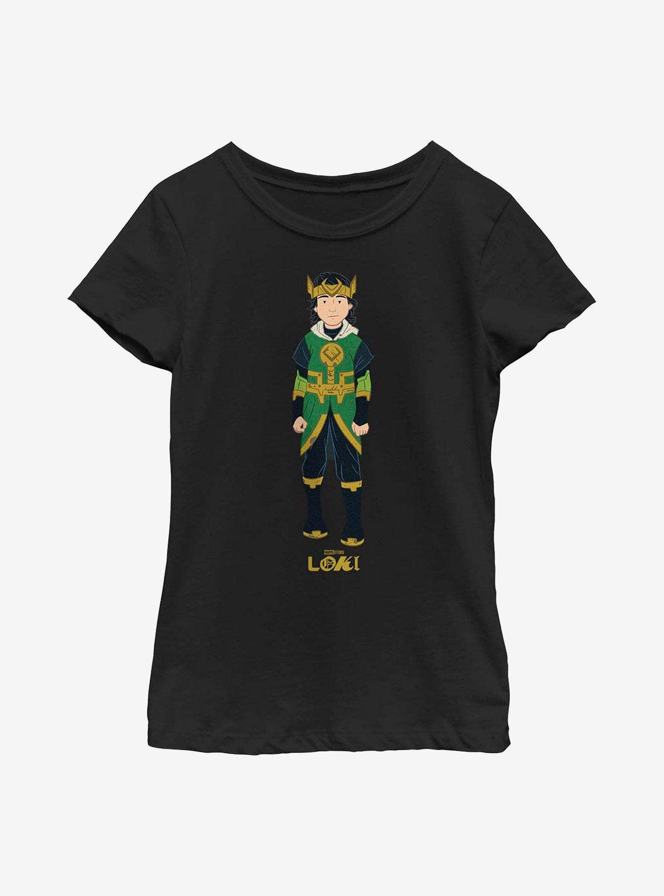 Marvel Loki Child Loki Hero Youth Girls T-Shirt, , hi-res