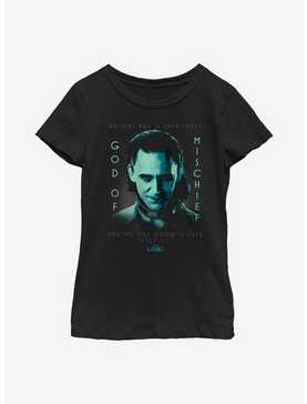 Marvel Loki Good Vs Evil Youth Girls T-Shirt, , hi-res