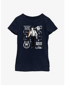 Marvel Loki Scramble Youth Girls T-Shirt, , hi-res
