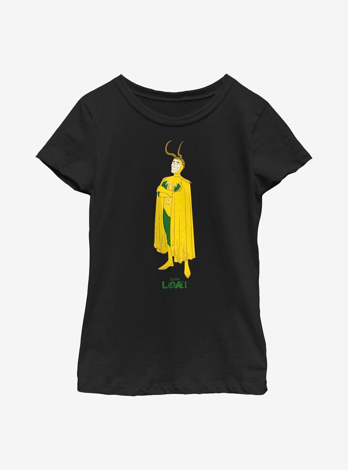 Marvel Loki Old Loki Hero Youth Girls T-Shirt, , hi-res