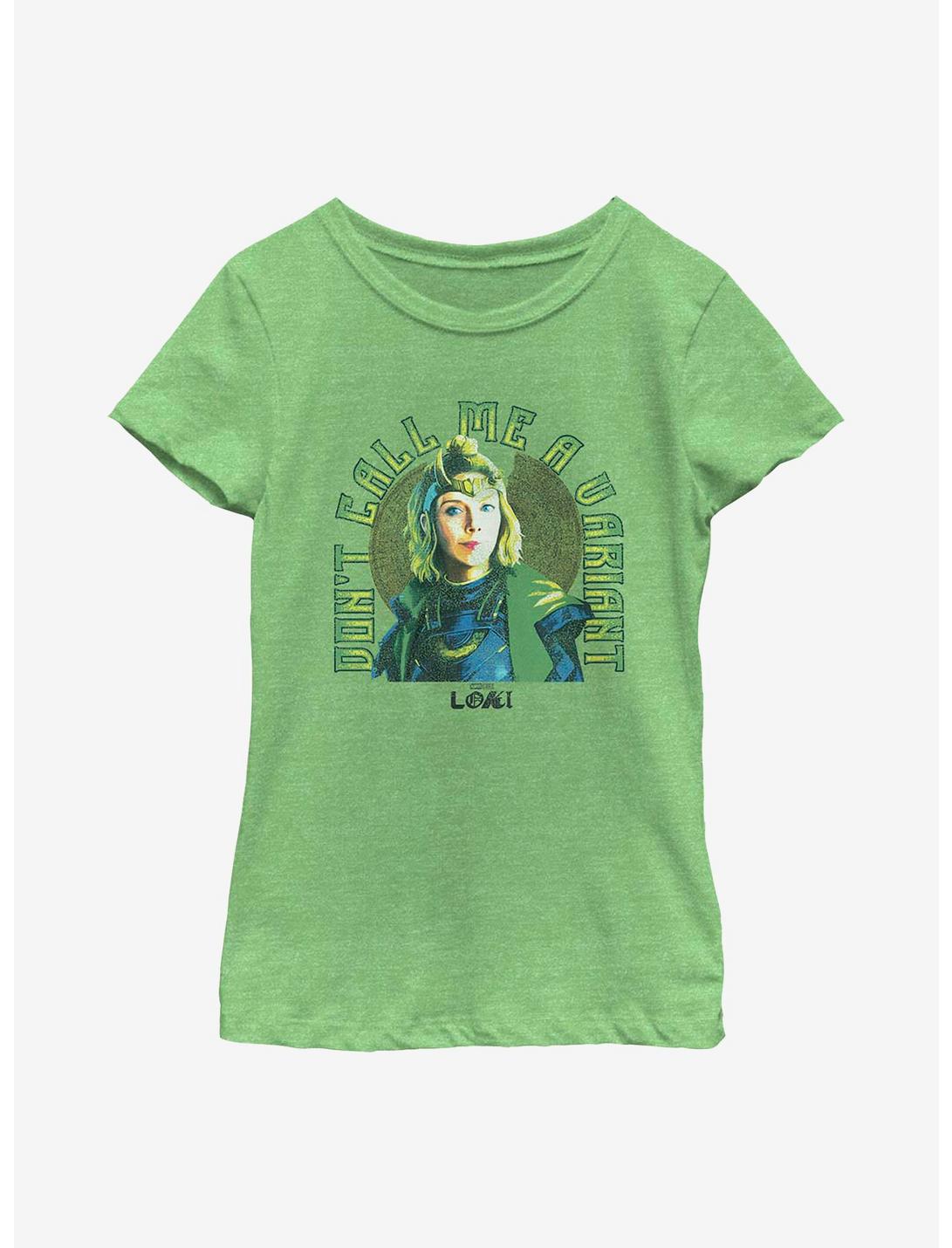 Marvel Loki Time For Sylvie Youth Girls T-Shirt, GRN APPLE, hi-res