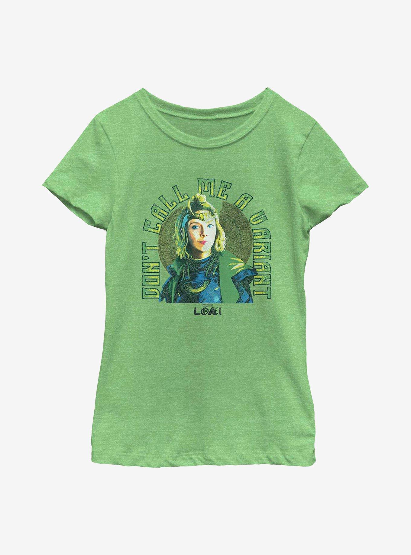 Marvel Loki Time For Sylvie Youth Girls T-Shirt, GRN APPLE, hi-res