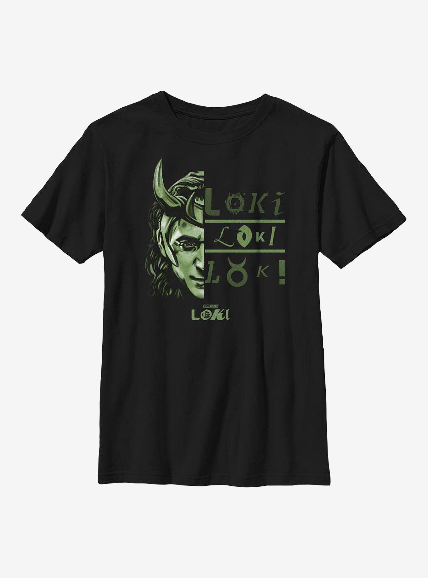 Marvel Loki Big Metaphor Youth T-Shirt, , hi-res