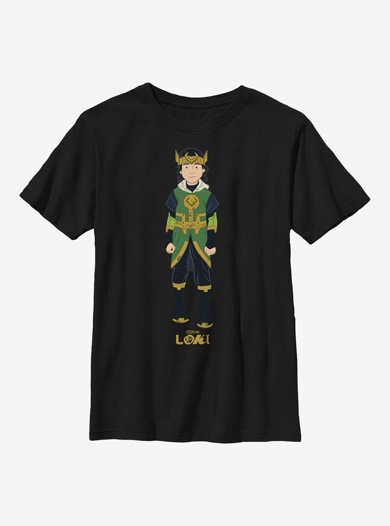 Marvel Loki Child Loki Hero Youth T-Shirt, BLACK, hi-res