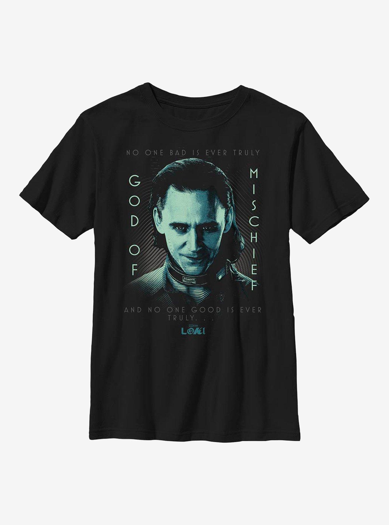 Marvel Loki Good Vs Evil Youth T-Shirt, , hi-res