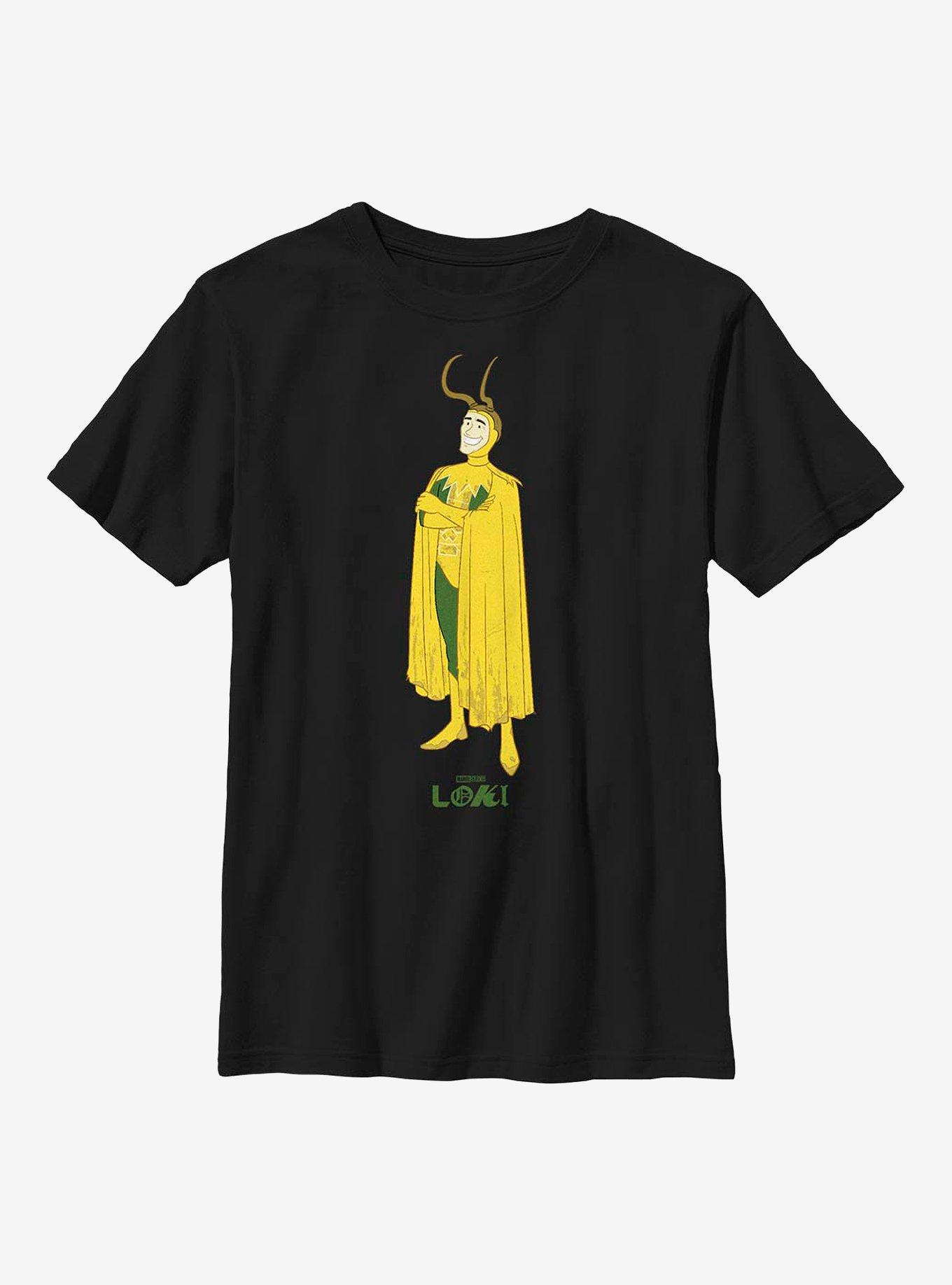 Marvel Loki Old Loki Hero Youth T-Shirt, BLACK, hi-res