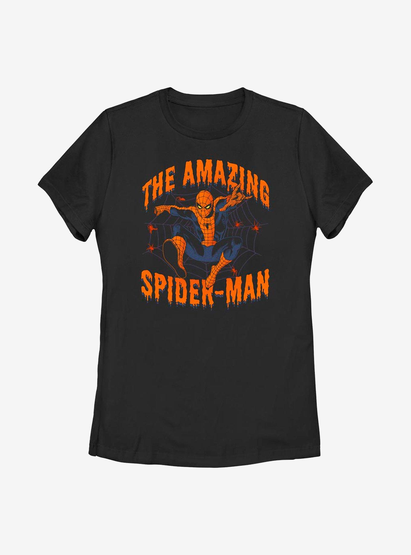 Marvel Spidey Font Drip Womens T-Shirt, , hi-res