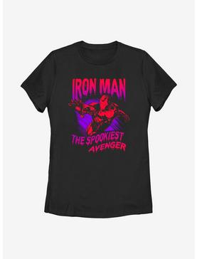 Marvel Avengers Spooky Iron Man Womens T-Shirt, , hi-res