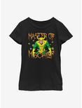 Marvel Mischief Glow Youth Girls T-Shirt, BLACK, hi-res