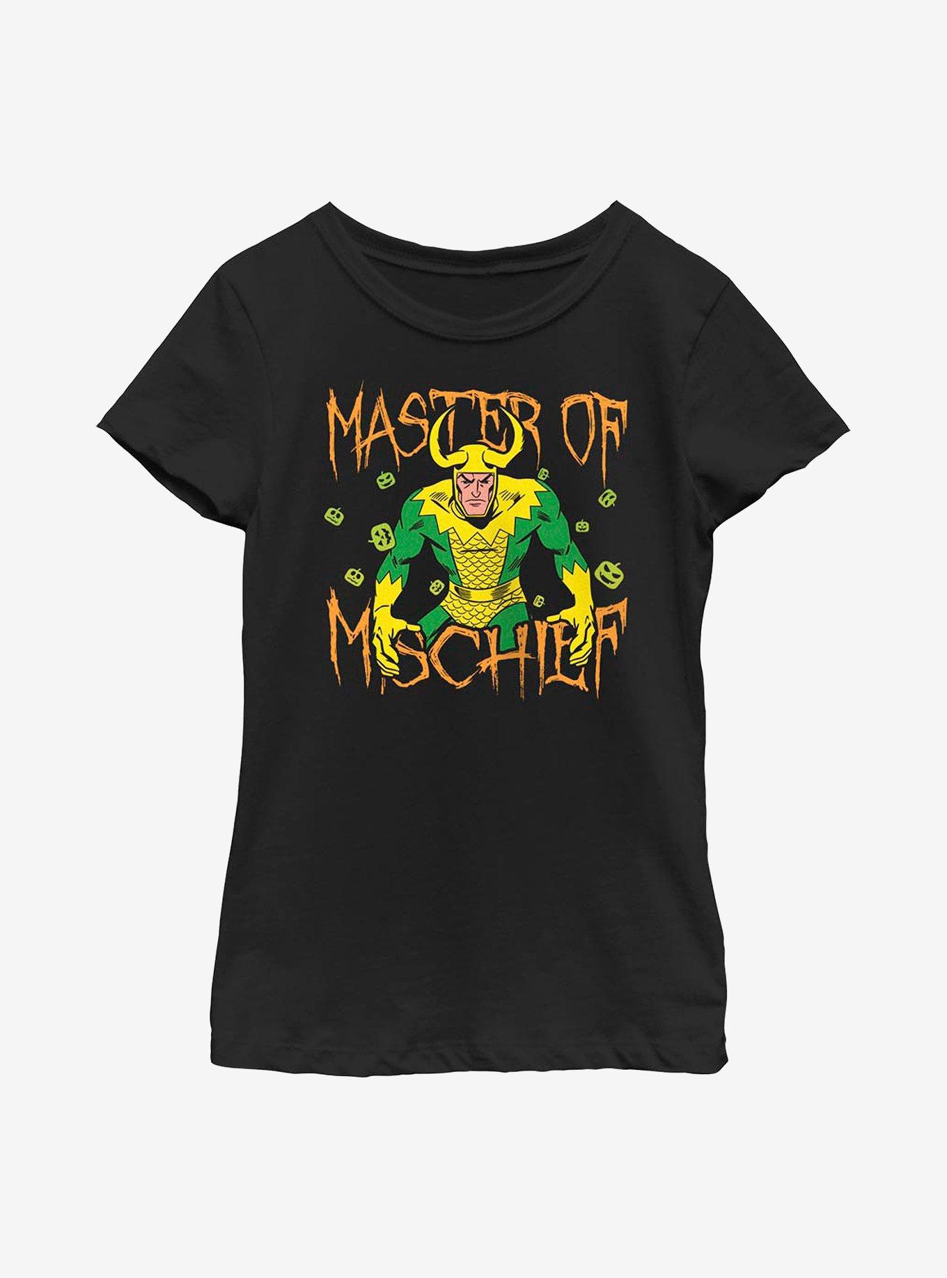 Marvel Mischief Glow Youth Girls T-Shirt, , hi-res