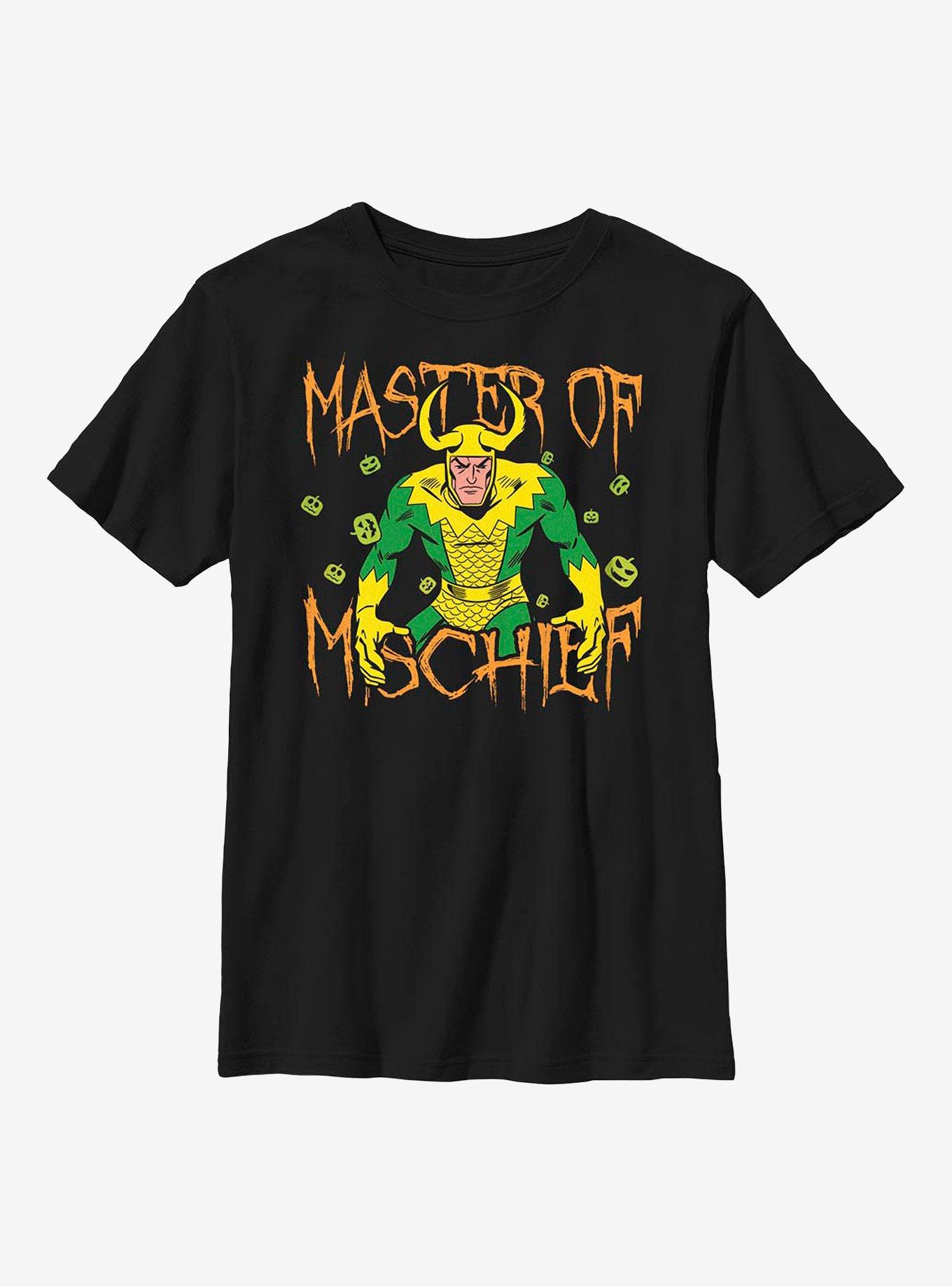 Marvel Mischief Glow Youth T-Shirt, , hi-res