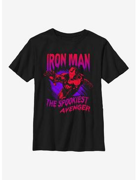 Marvel Avengers Spooky Iron Man Youth T-Shirt, , hi-res