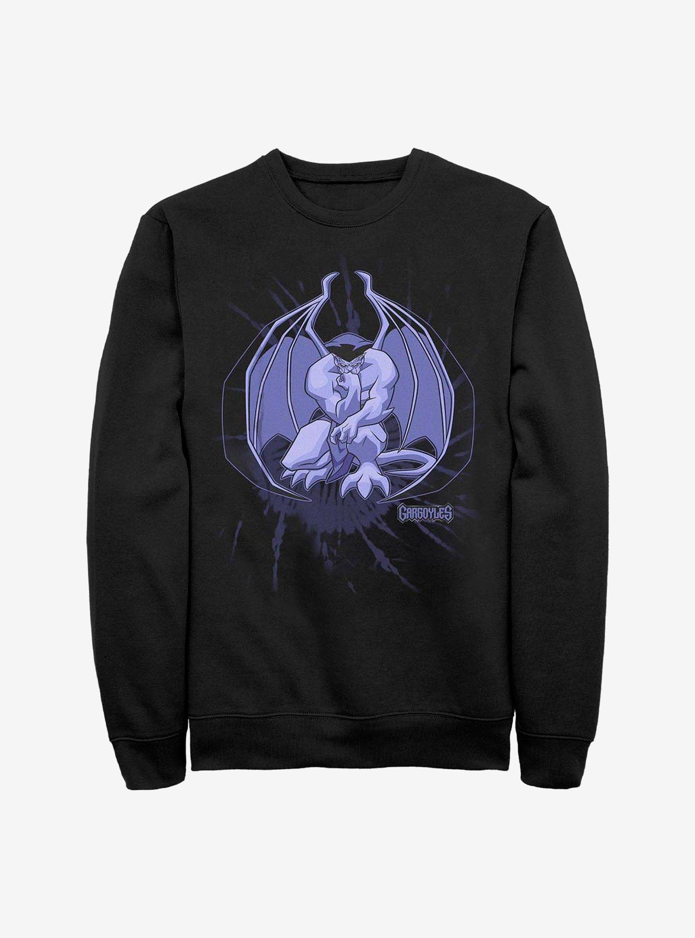 Disney Gargoyles Spiral Goliath Sweatshirt, BLACK, hi-res
