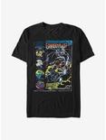 Disney Gargoyles Concrete Cover T-Shirt, BLACK, hi-res