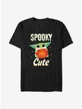 Star Wars The Mandalorian Spooky Cute T-Shirt, BLACK, hi-res