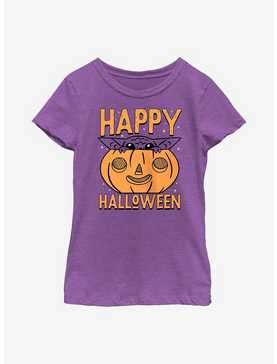 Star Wars The Mandalorian Pumpkin The Child Youth Girls T-Shirt, , hi-res