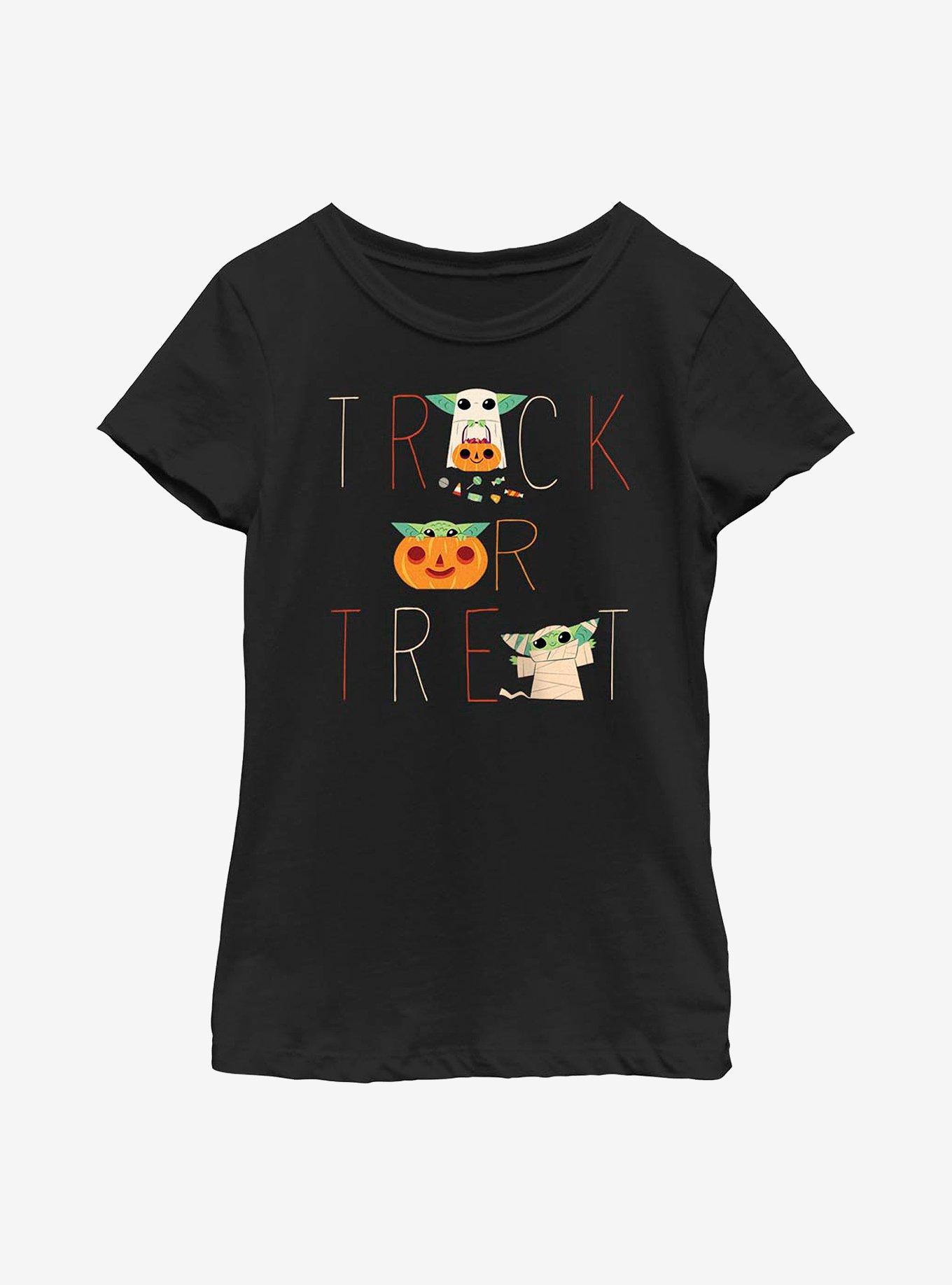 Star Wars The Mandalorian Trick The Child Treat Youth Girls T-Shirt, , hi-res