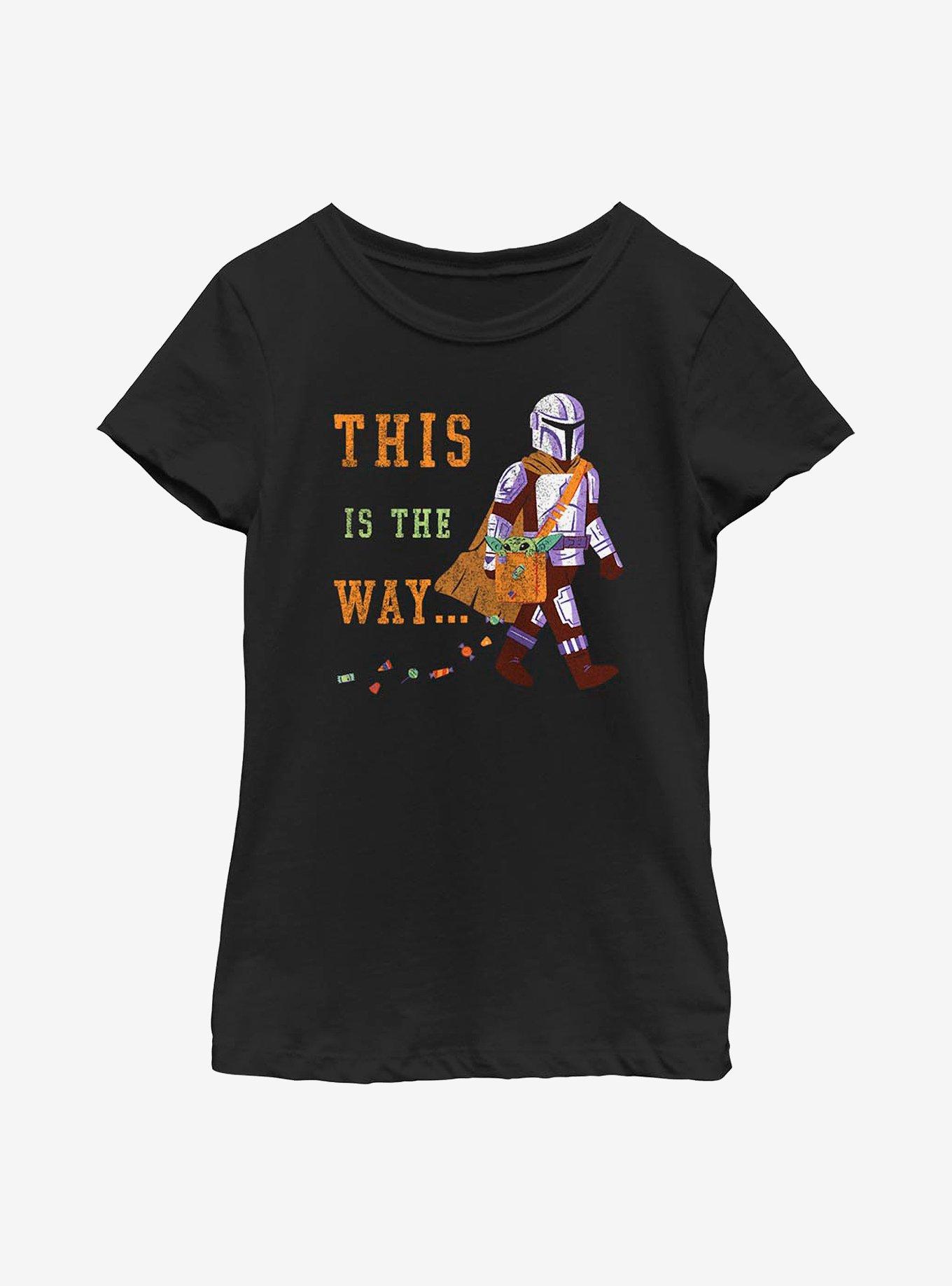 Star Wars The Mandalorian Trick The Way Youth Girls T-Shirt, , hi-res