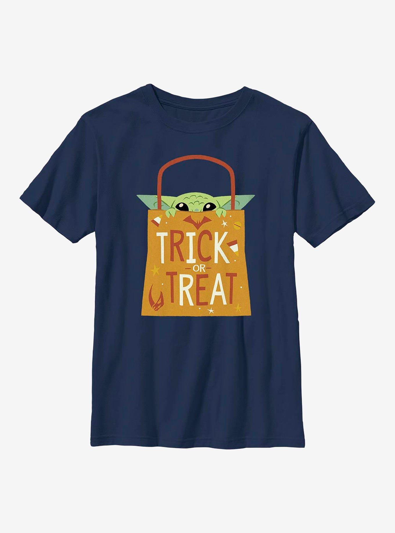Star Wars The Mandalorian Trick or Treat Youth T-Shirt, , hi-res