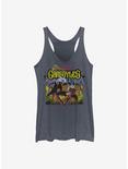 Disney Gargoyles Gargoyle Retro Rock Womens Tank Top, NAVY HTR, hi-res