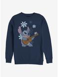 Disney Lilo And Stitch Flowers Sweatshirt, NAVY, hi-res