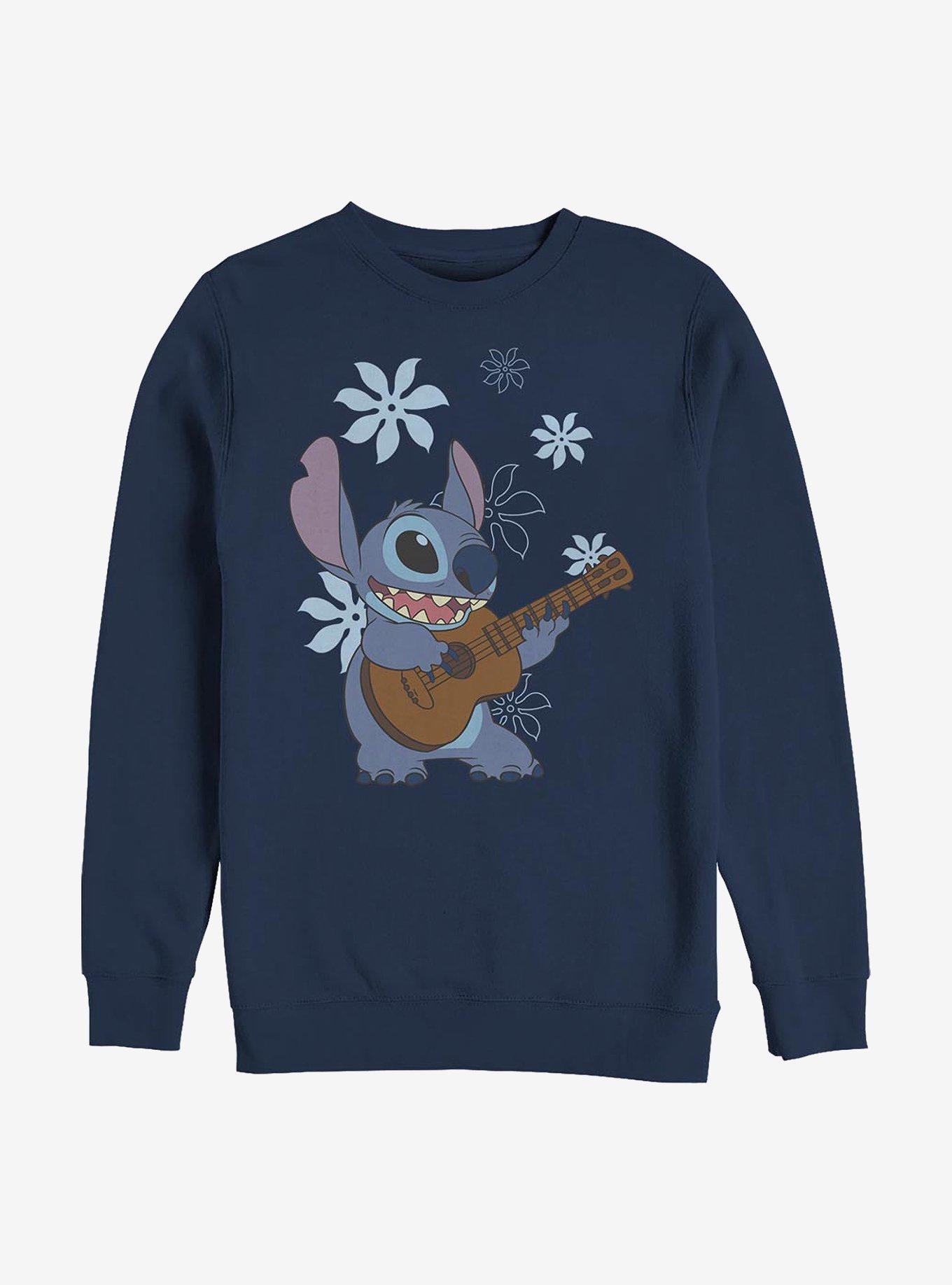 Disney Lilo And Stitch Flowers Sweatshirt, , hi-res