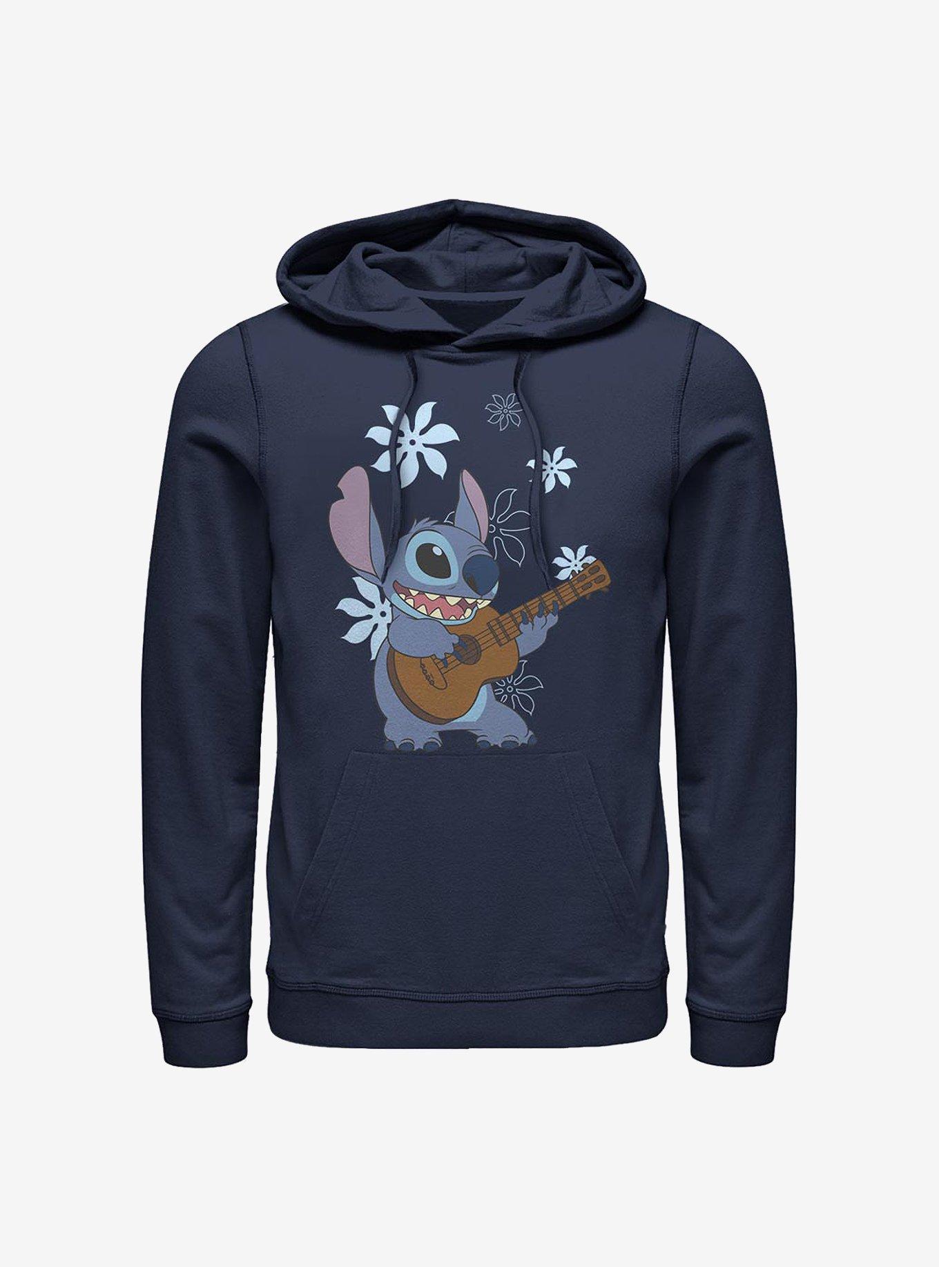Disney Lilo And Stitch Flowers Hoodie, , hi-res