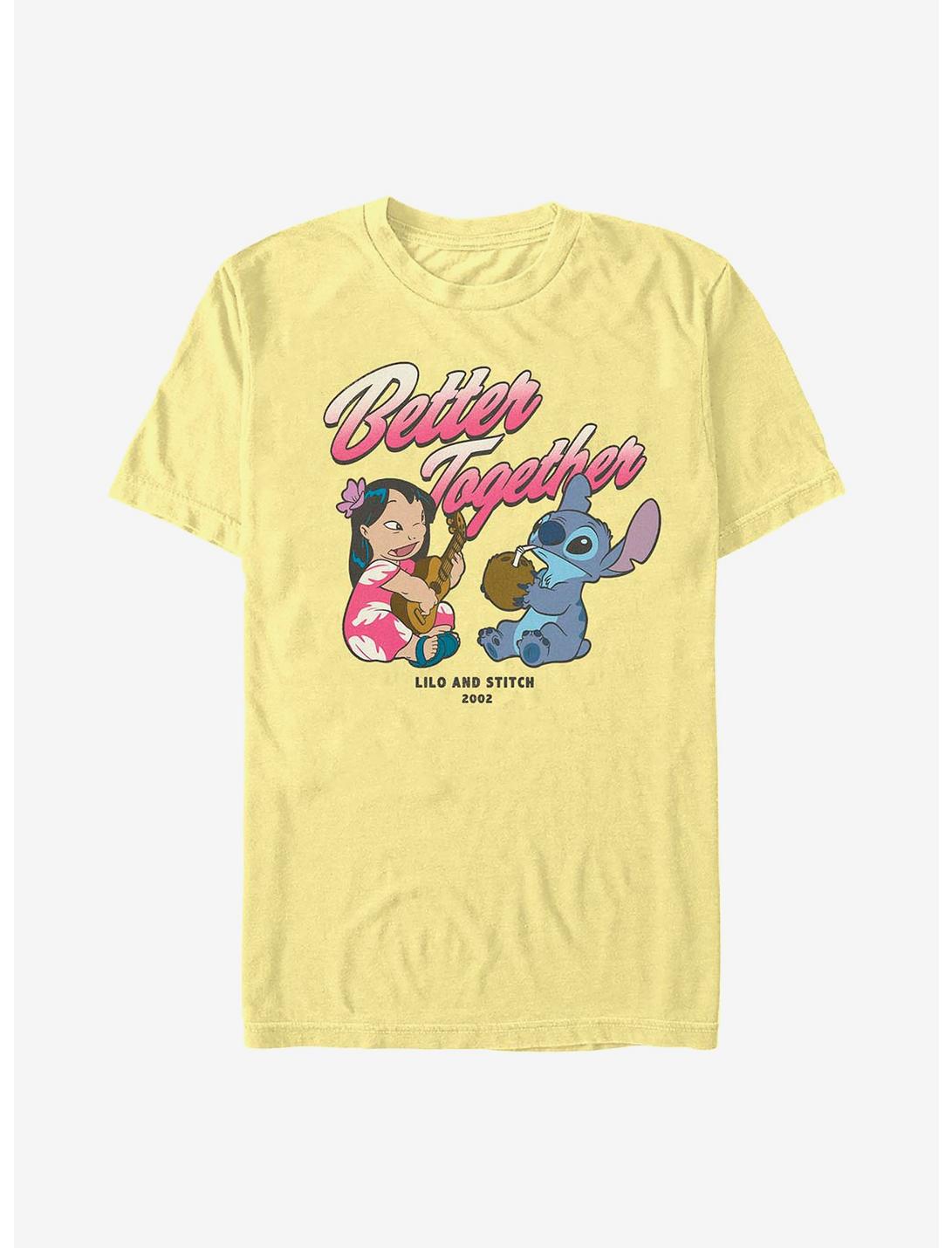 Disney Lilo And Stitch Chillin T-Shirt, BANANA, hi-res