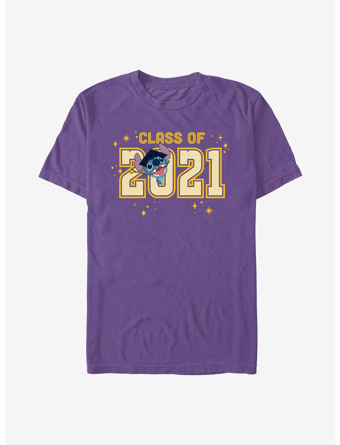 Disney Lilo And Stitch Grad 2021 T-Shirt, PURPLE, hi-res