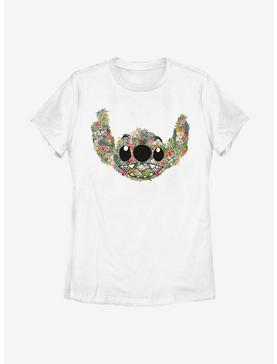 Disney Lilo And Stitch Floral Womens T-Shirt, , hi-res